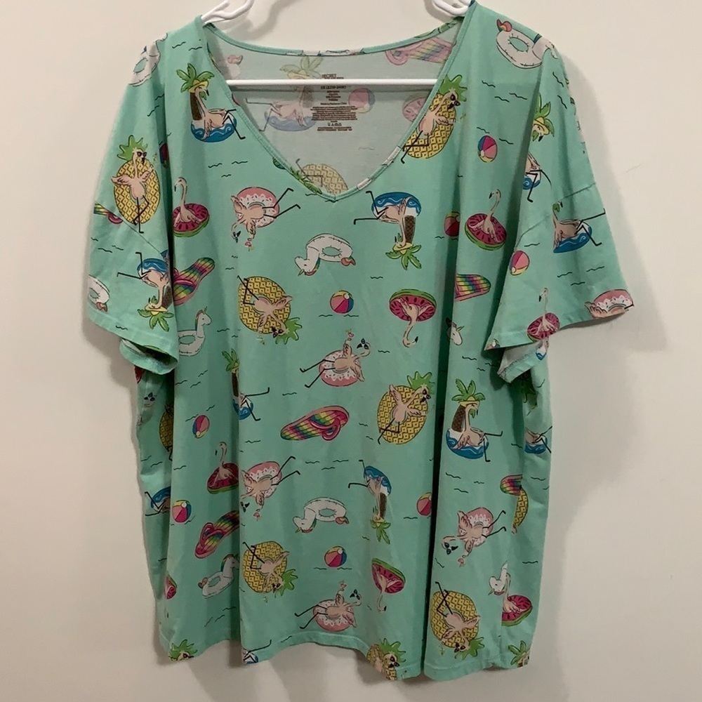 Women’s Secret Treasures beach shirt 3X cute!!